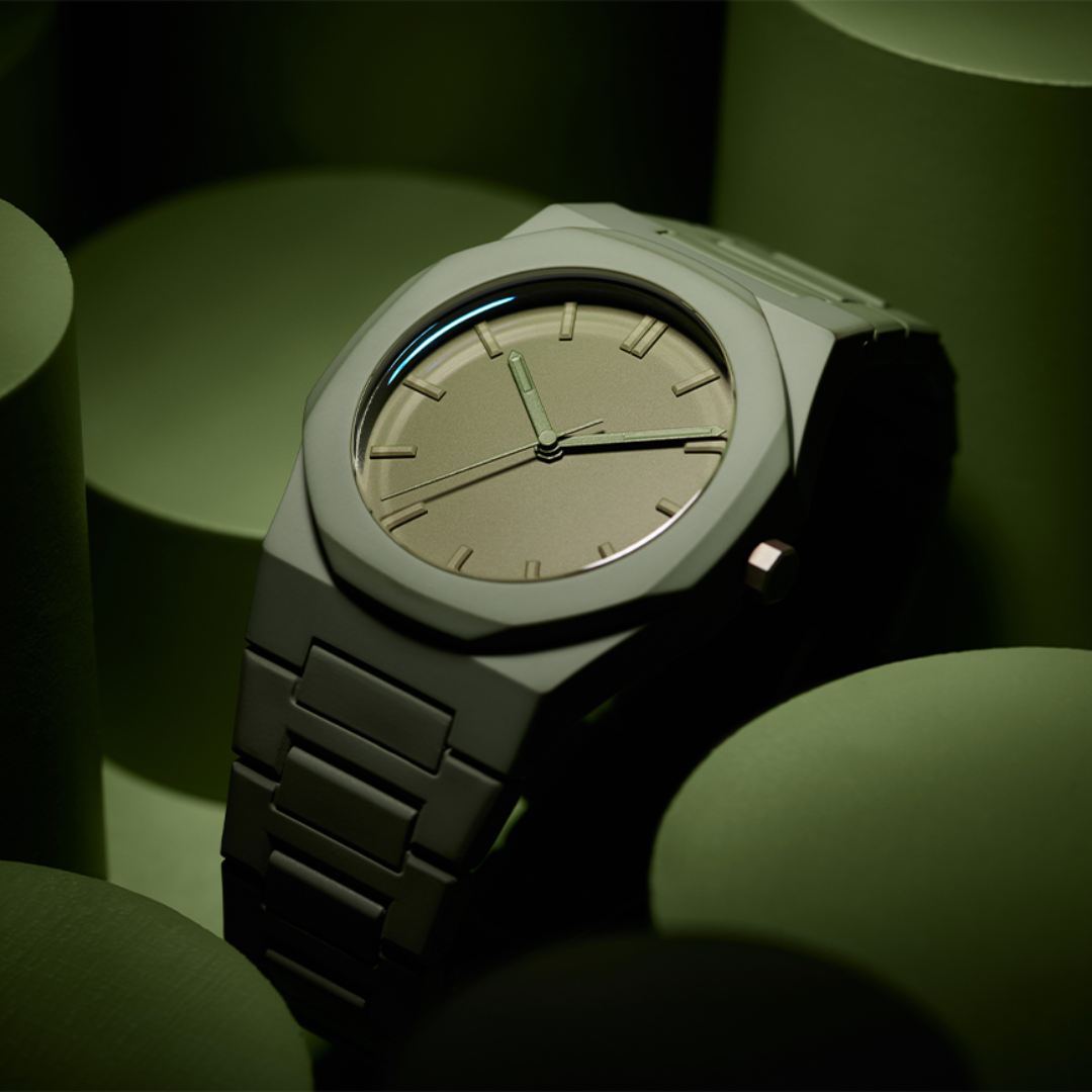 Relógio Masculino Phanteck Verde Militar