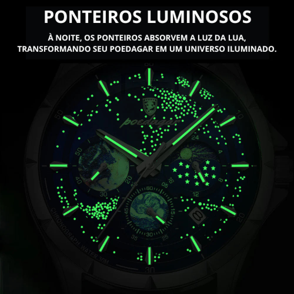 Relógio Poedagar Universo
